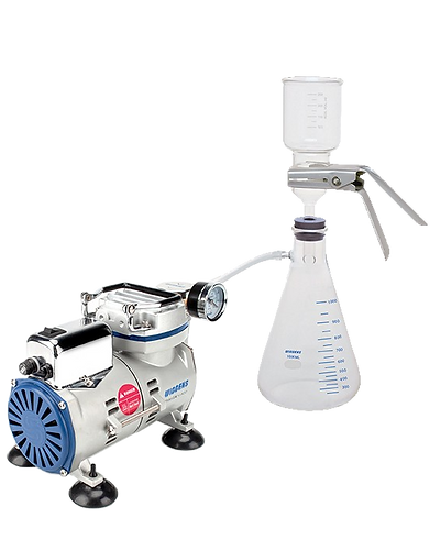 מערכת סינון נוזלים ראש זכוכית עם משאבת ואקום