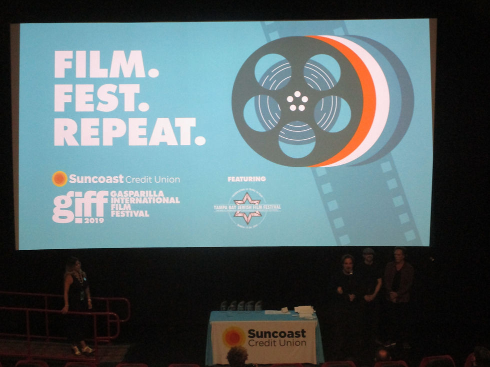 Award Ceremony, Cold Brook winning Narrative Feature Audience Choice Award
