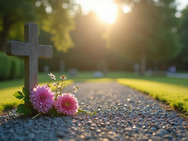 hřbitovní kříž