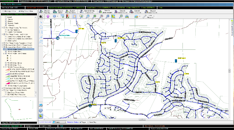 Geospatial EDMS, Southern Californai Water District