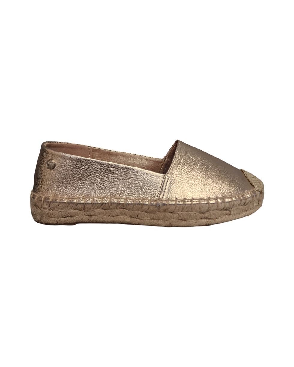 Espadrillur gold