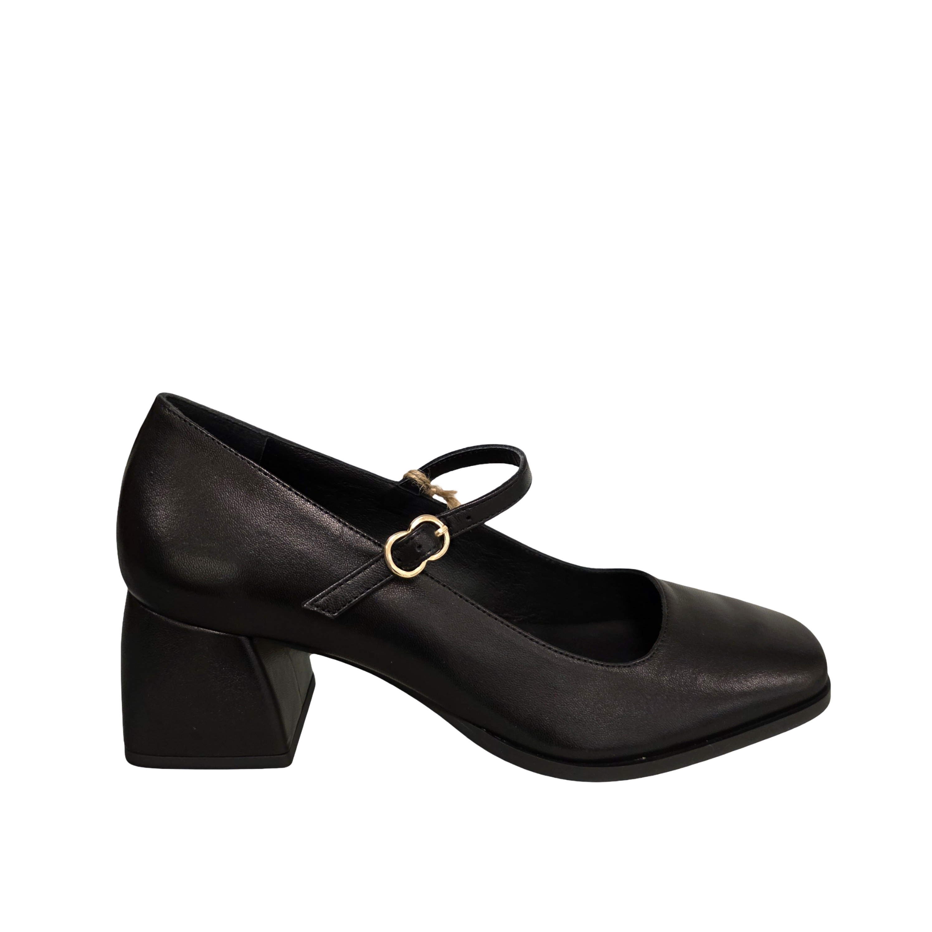 Jodis hælaskór matera black