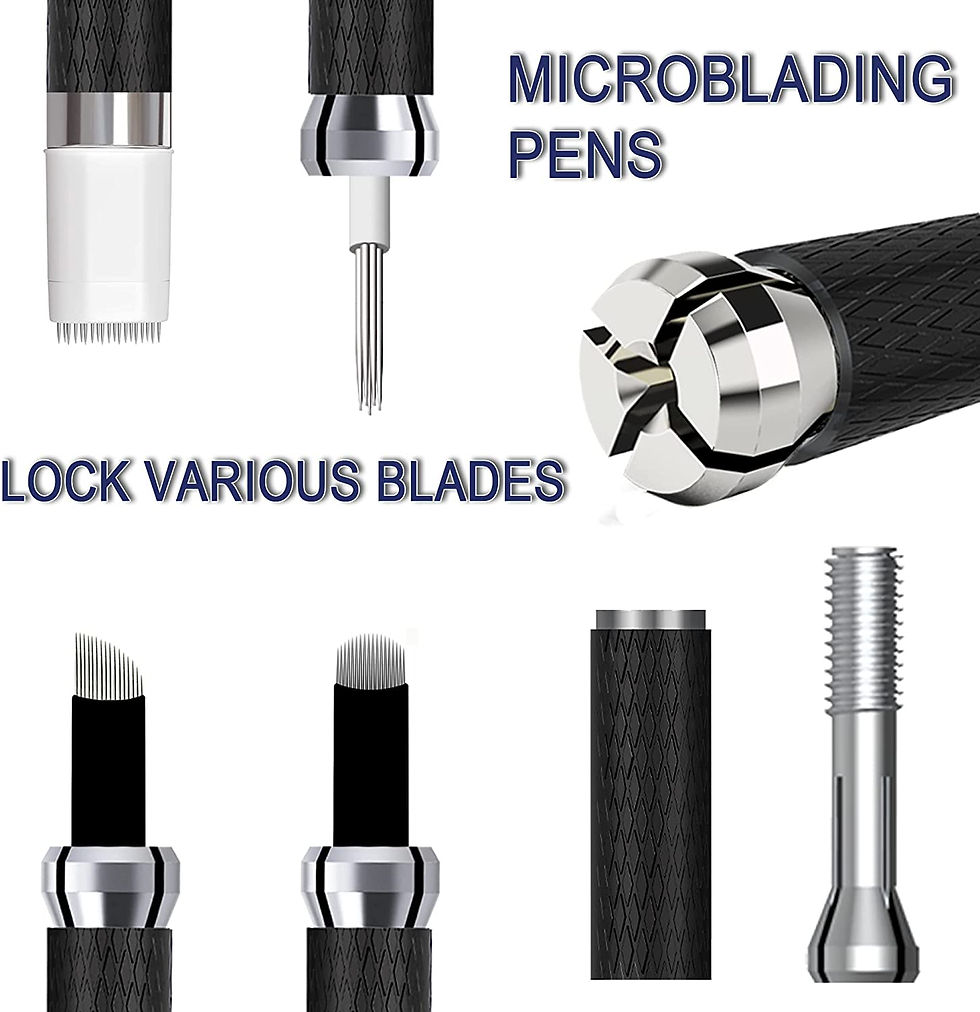 Thumbnail: Black Slimline Universal Microblading  Handtool