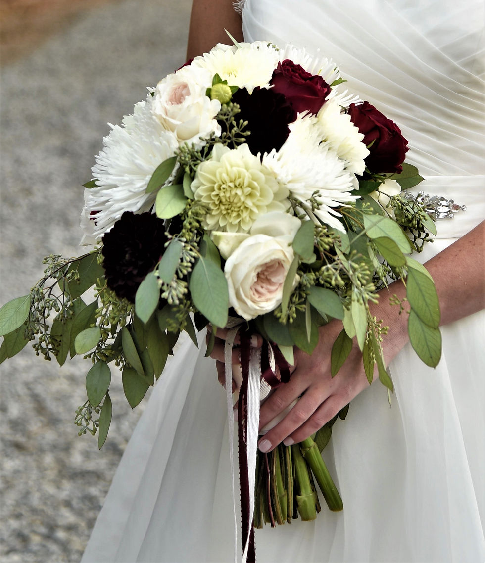 Close Up Bridal Bouquet
