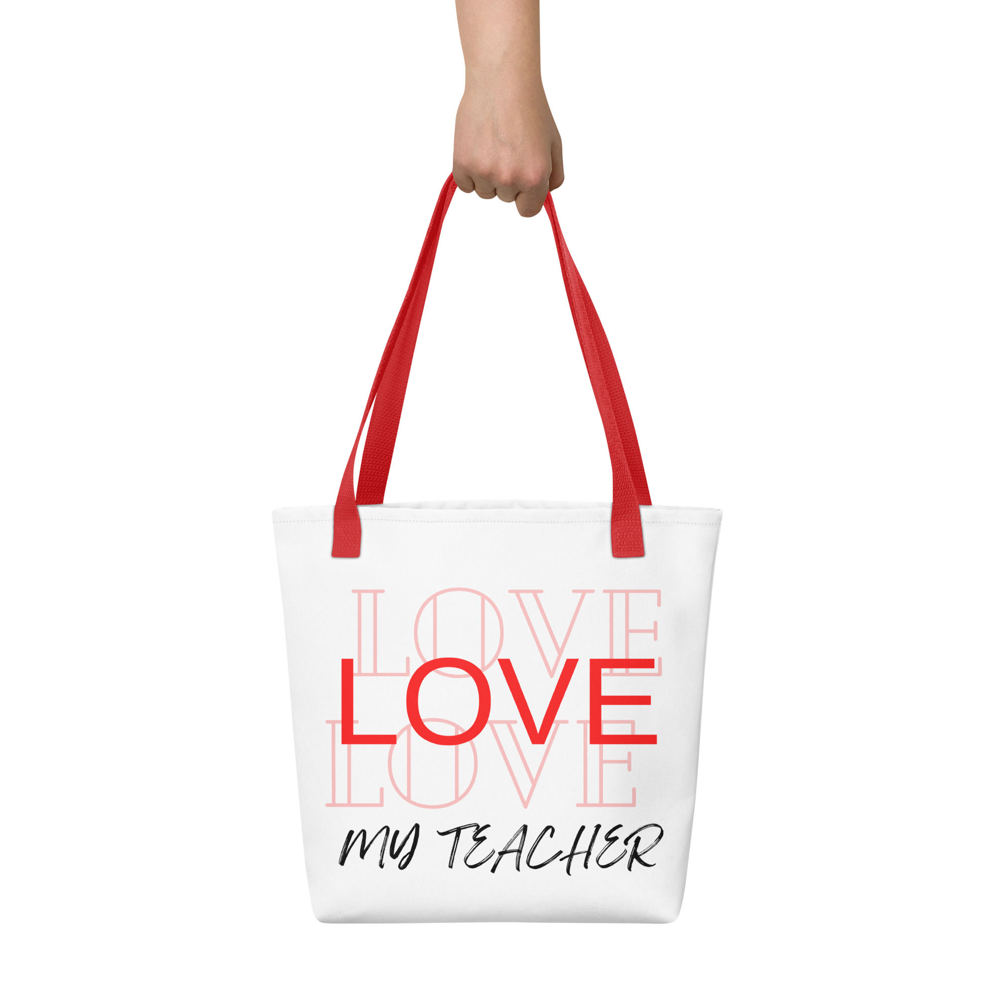 Tote bag Love my Teacher Message