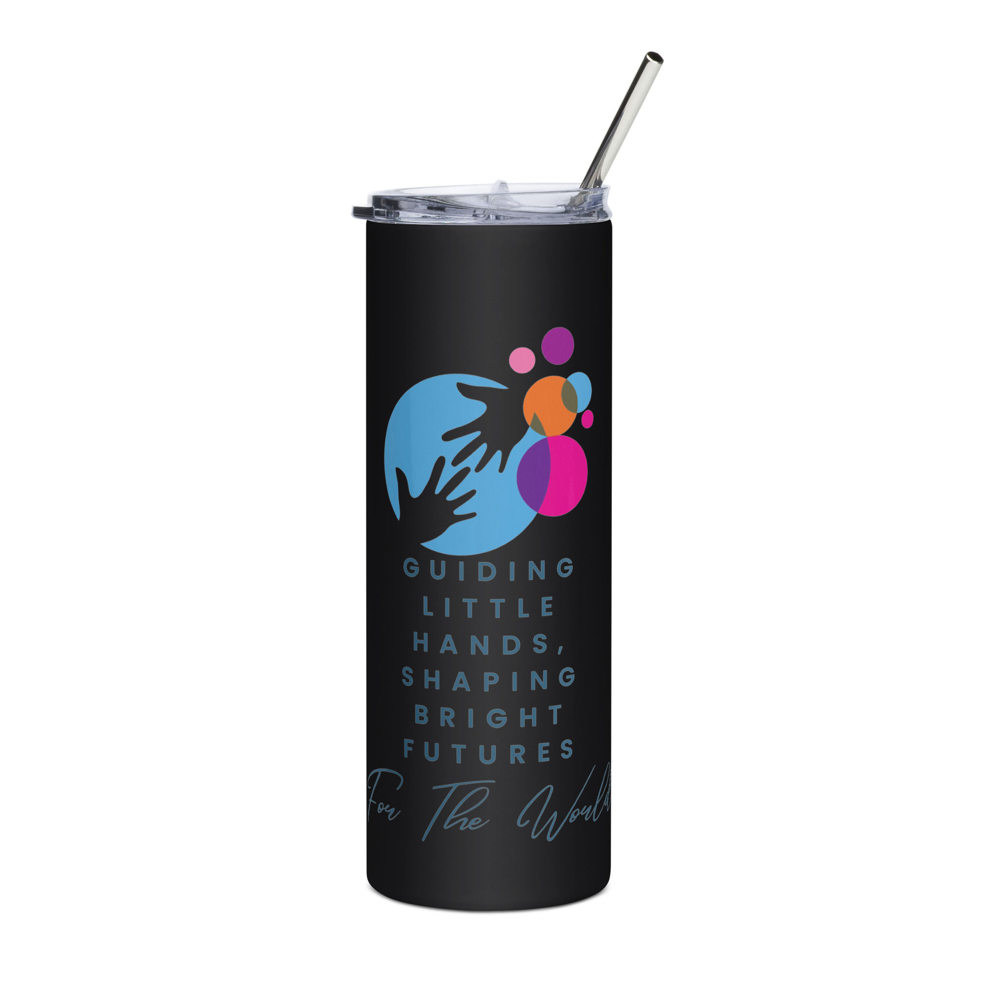 Stainless steel tumbler Guiding Little Hands...