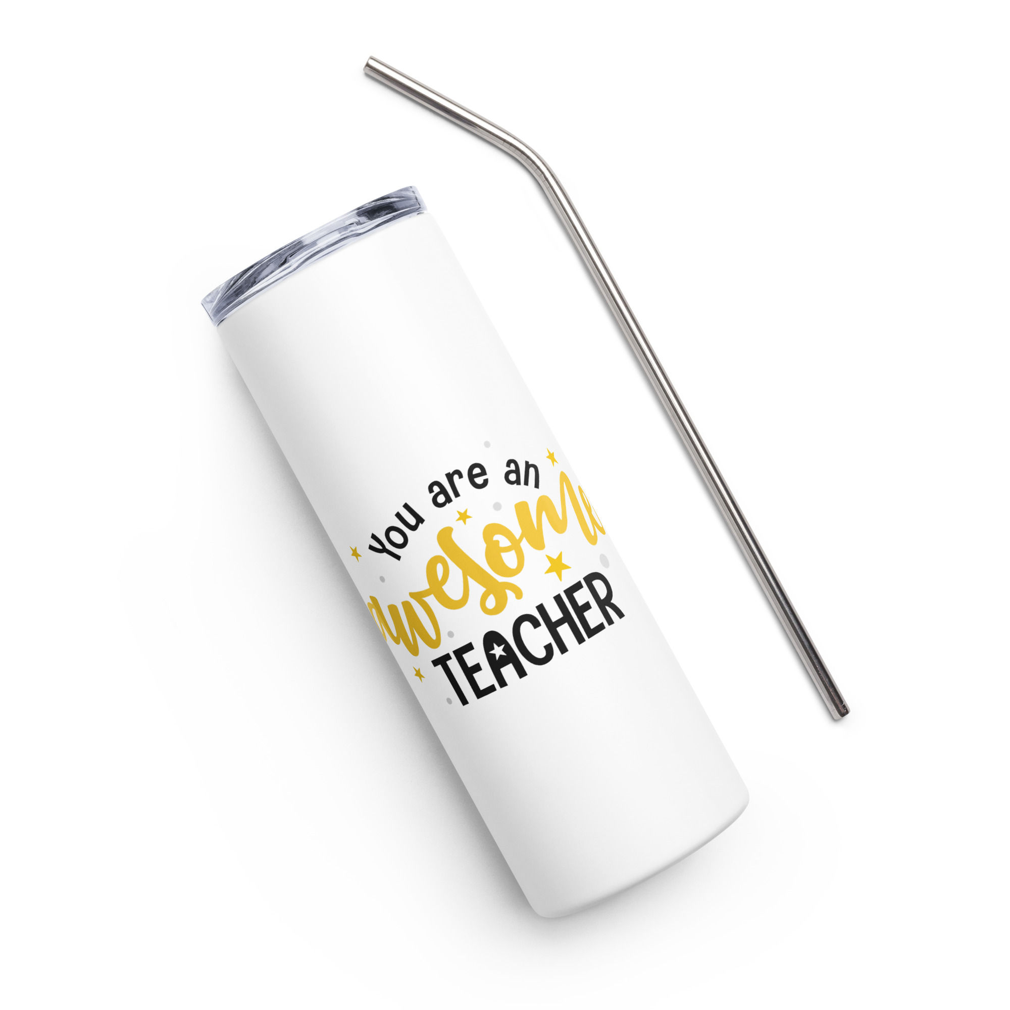 Stainless steel tumbler Awesome Teacher
