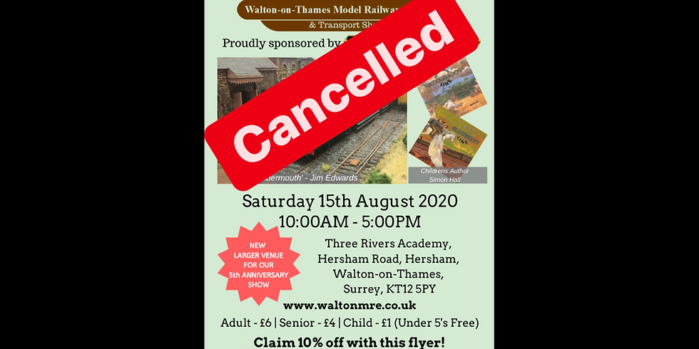 Cancelled - Walton-on-Thames Model Railway & Transport Show