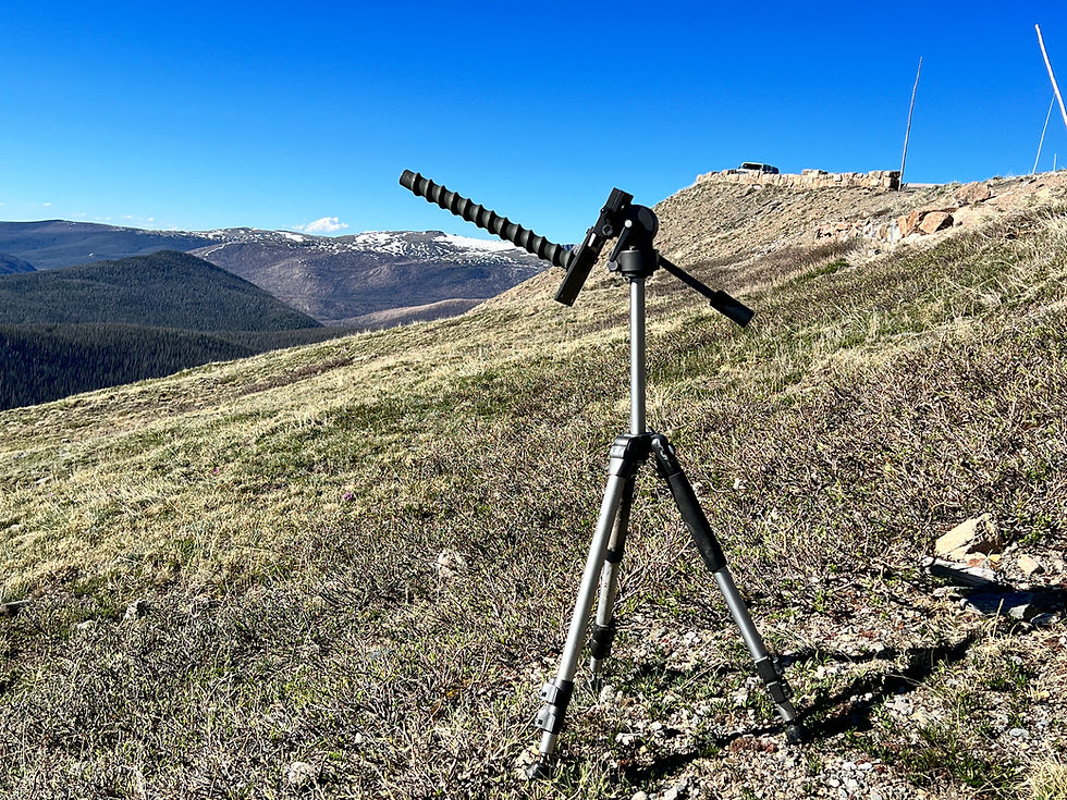 antenna on hill top