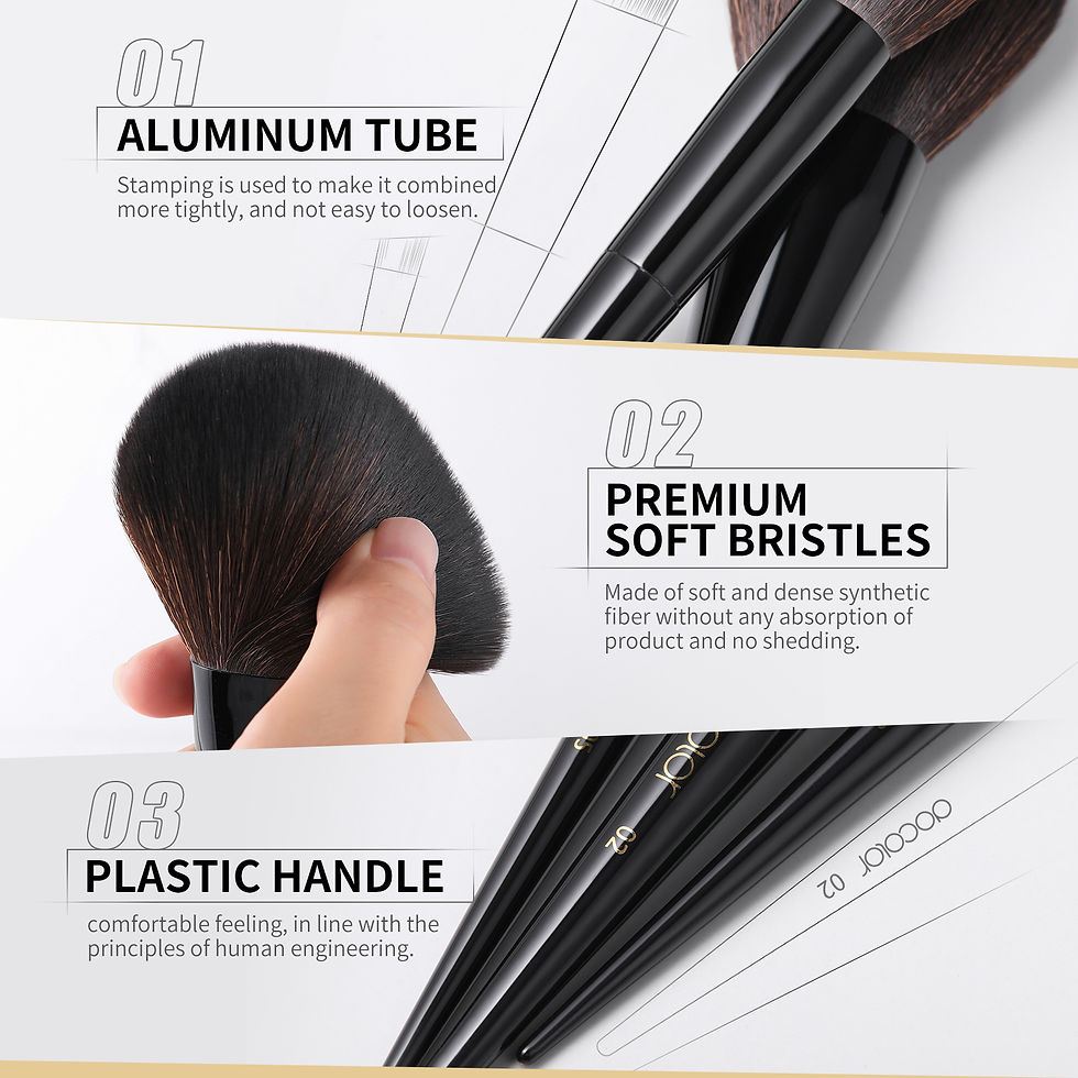 Thumbnail: DOCOLOR - Professional Makeup Brush Set