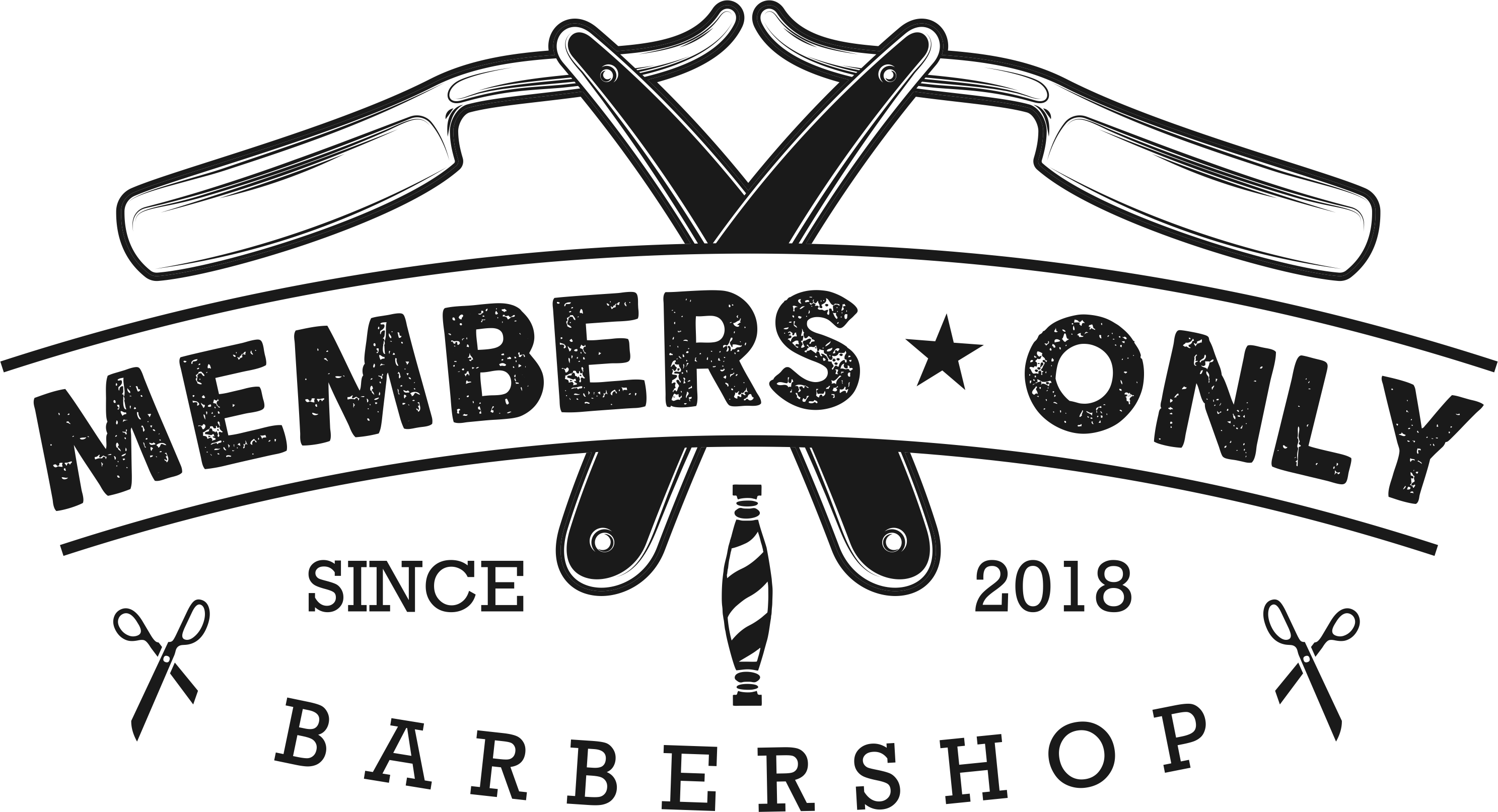Members Only Barber Shop logo