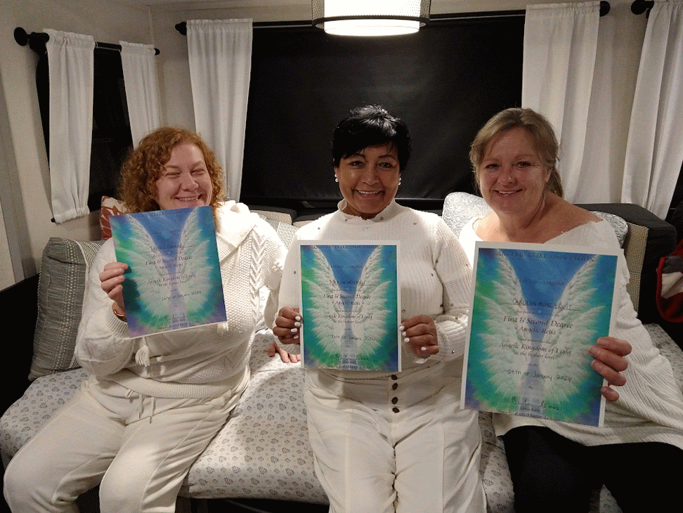 Angelic Reiki students