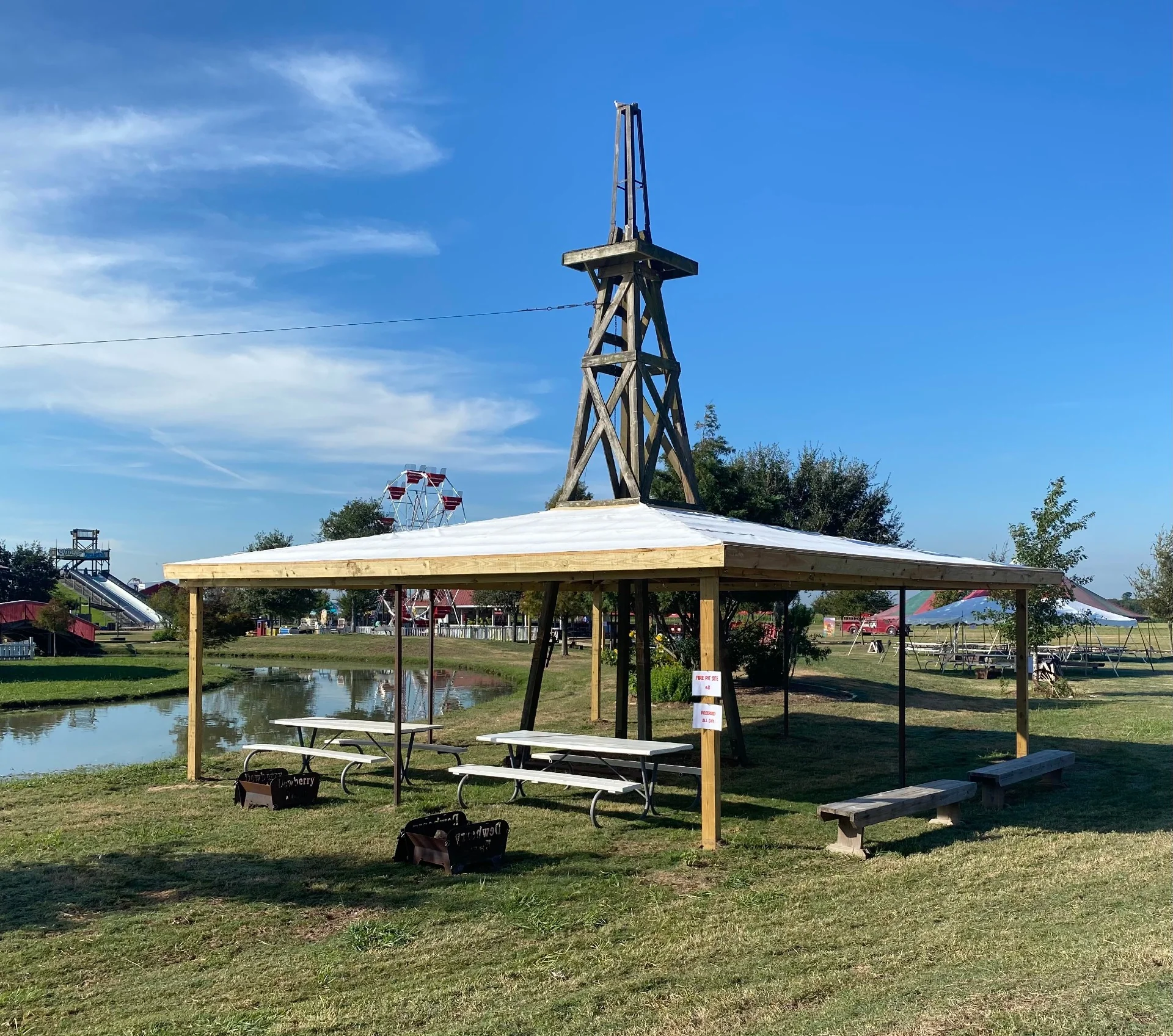 Tent Rental at Dewberry Farm