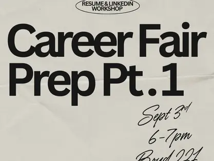 Career Fair Prep Part 1!