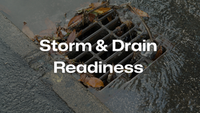 Storm and Drain Readiness