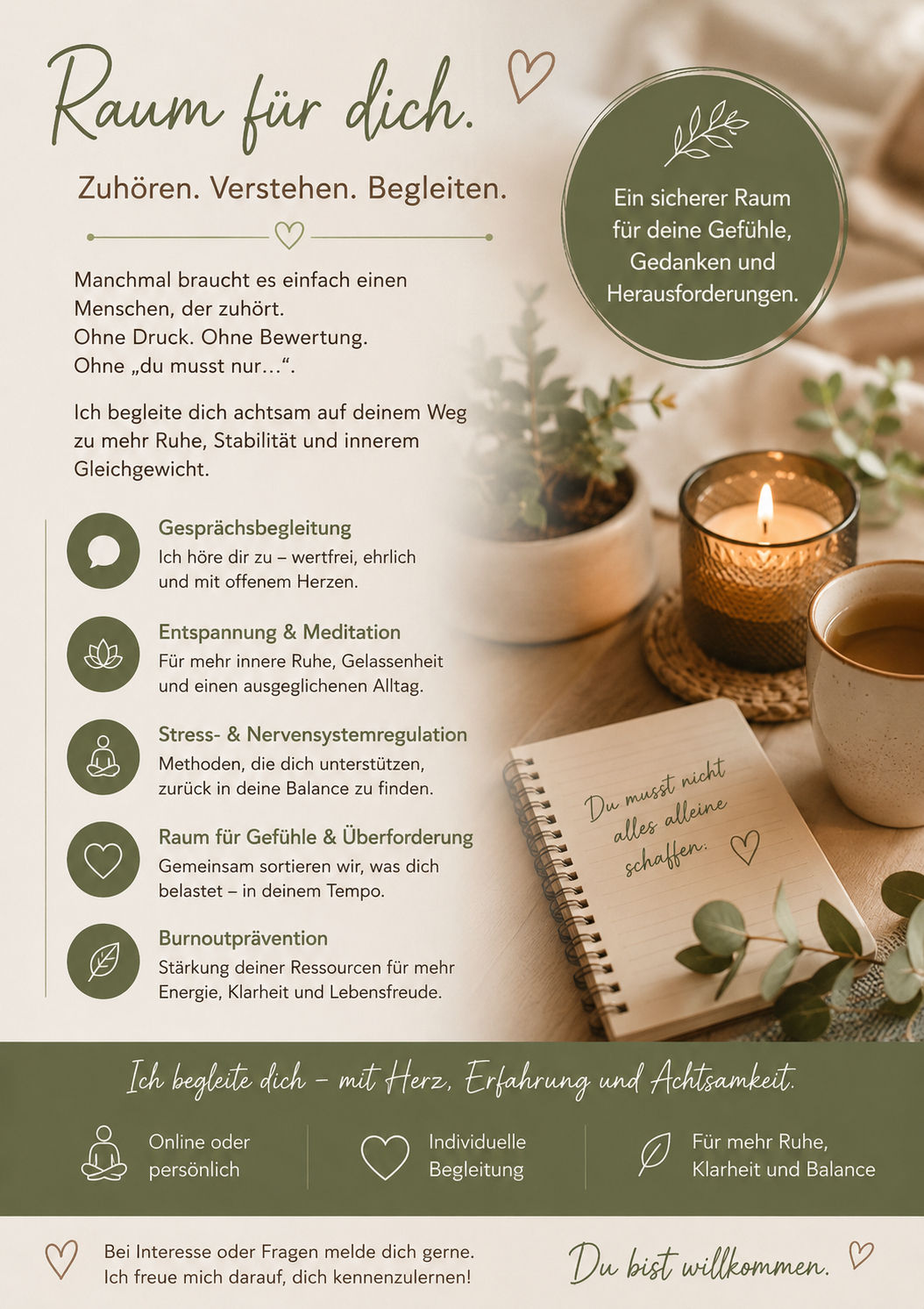 Intensiv Sitzung Spirituelle & psychologische Beratung