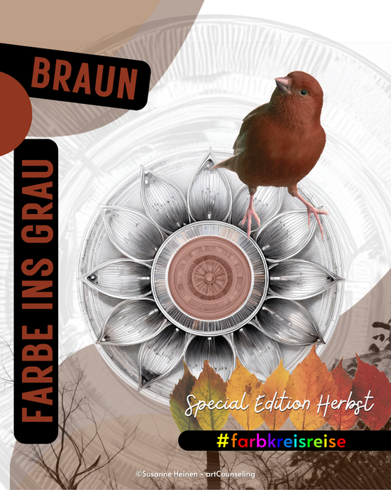 Farbkreisreise 2025: Die Farbe Braun im Oktober