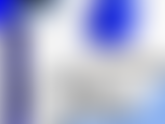  Blauer Kanarienvogel sitzt auf transparenten Schaumblasen vor hellem Hintergrund – Titelbild zur Farbkreisreise 2026, Farbe Blau im Mai.
