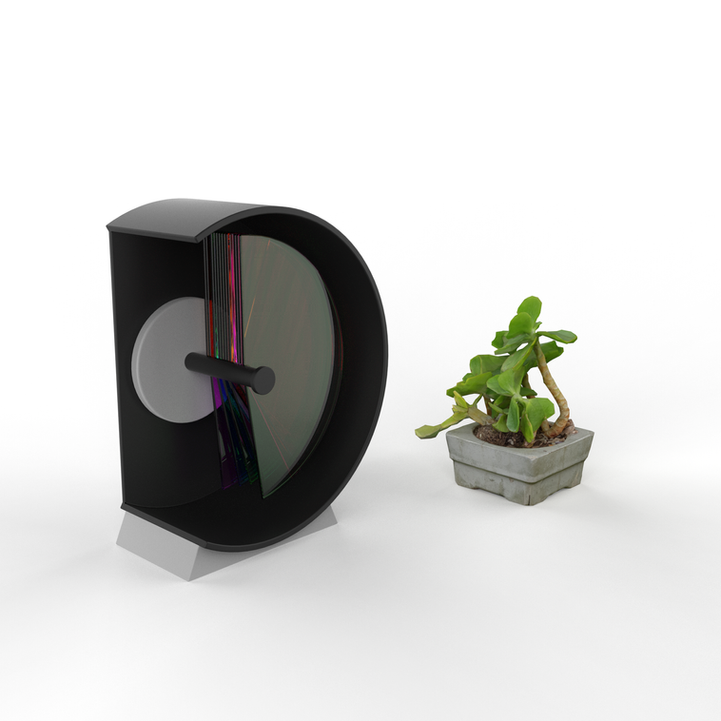 An emotion/mood in the form of an "book object" in 3D. A book object by Burak Onder