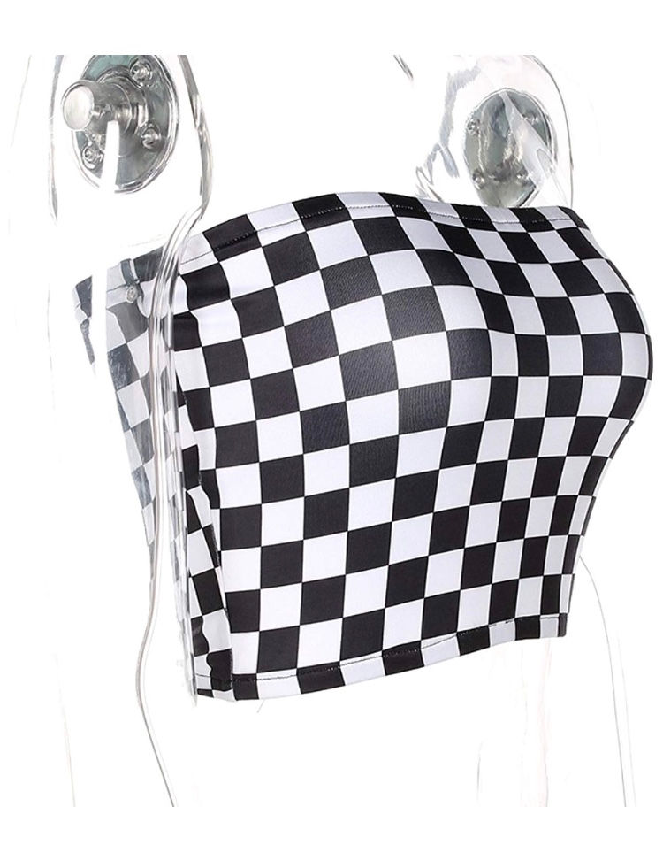 Thumbnail: CheckerBoard Tube Top