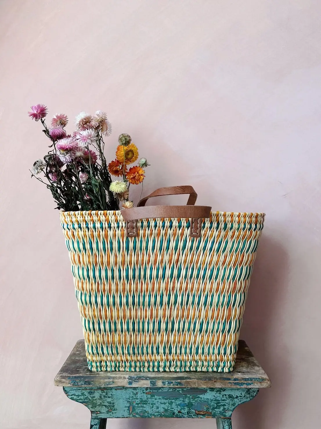 Bohemia Colourful Reed Shopper