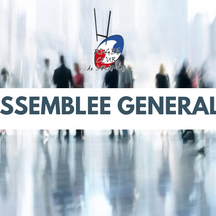 ASSEMBLEE GENERALE
VENDREDI 19 OCTOBRE 2018, à 19h30