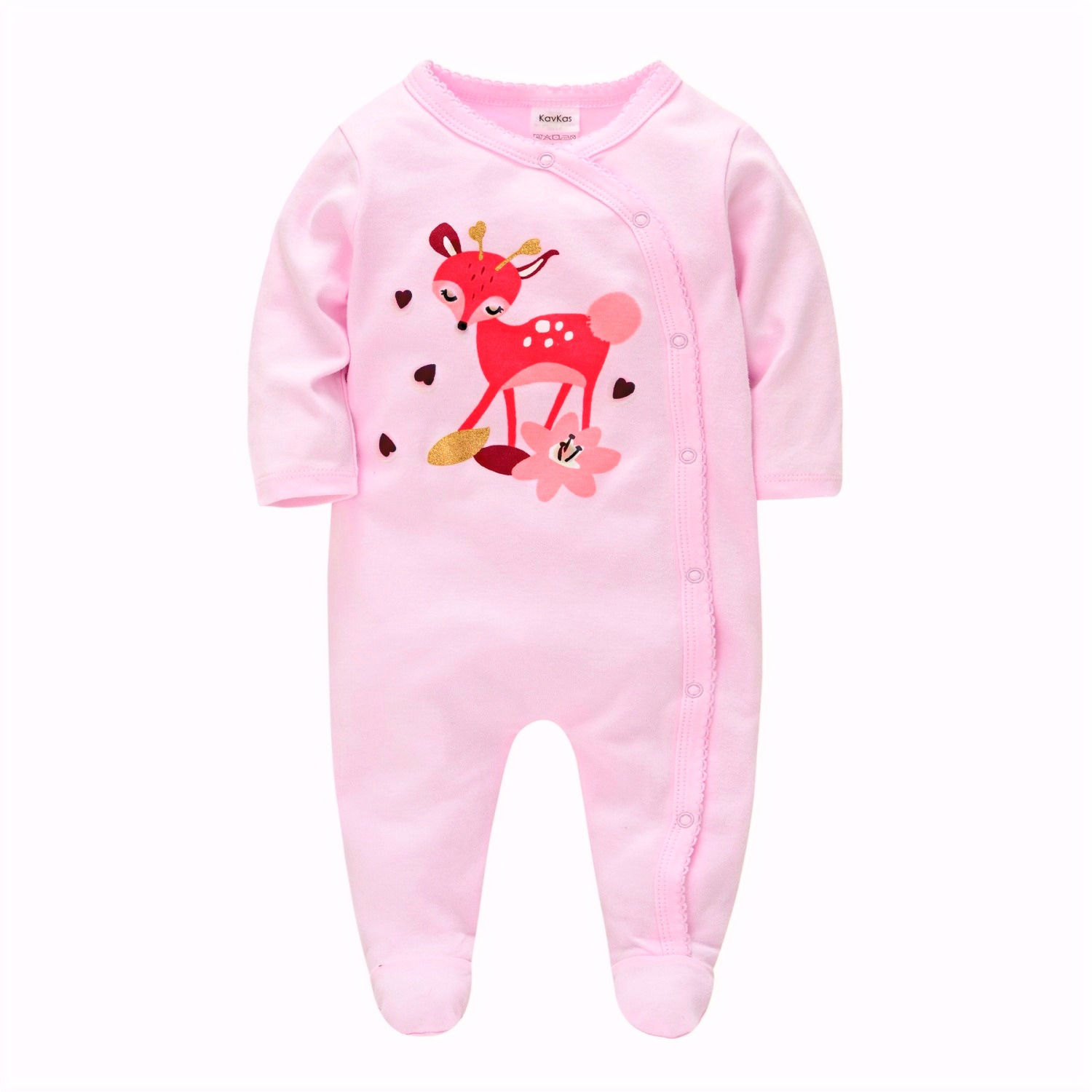 Strampler ,Schlafanzug, Baby Mädchen Pyjama