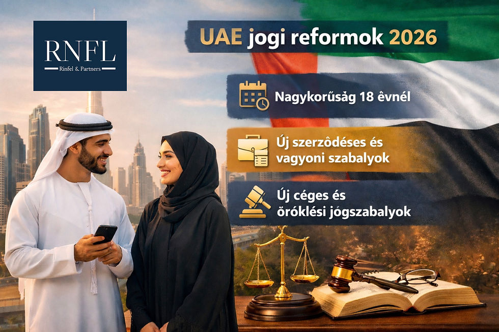 Nagykorúság 18 éves kortól – és más kulcsváltozások, amik az üzleti és magánéletet is érintik 2026. január 1-től.
