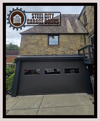 Garage door repair and install in Pittsburgh PA Steeel city garage doors