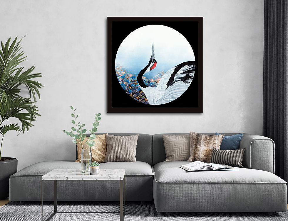 Thumbnail: 'Dancer' Tsuru Art Print