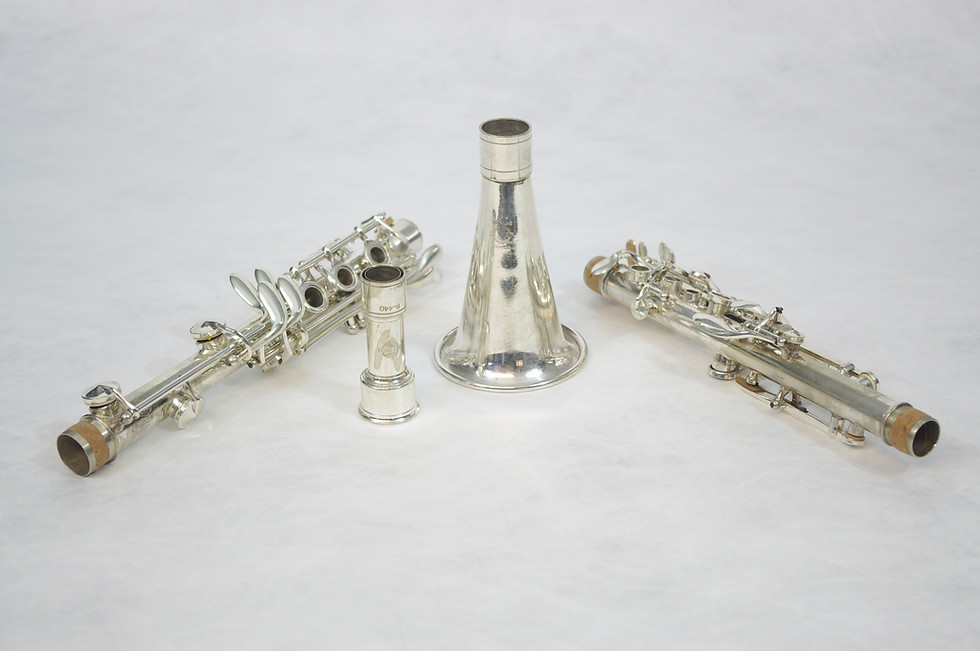 Miniatura: Clarinetto SIB in metallo argentato SELMER Paris