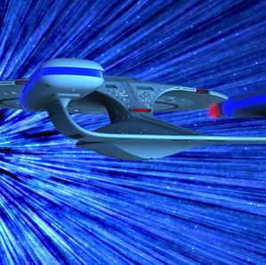 Il propulsore a curvatura di Star Trek