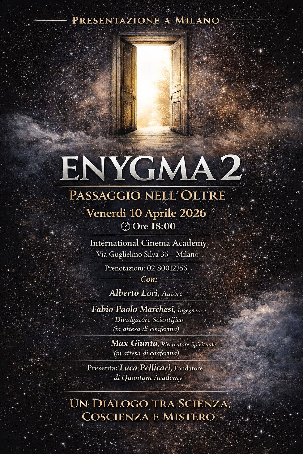 Enygma 2 a Milano