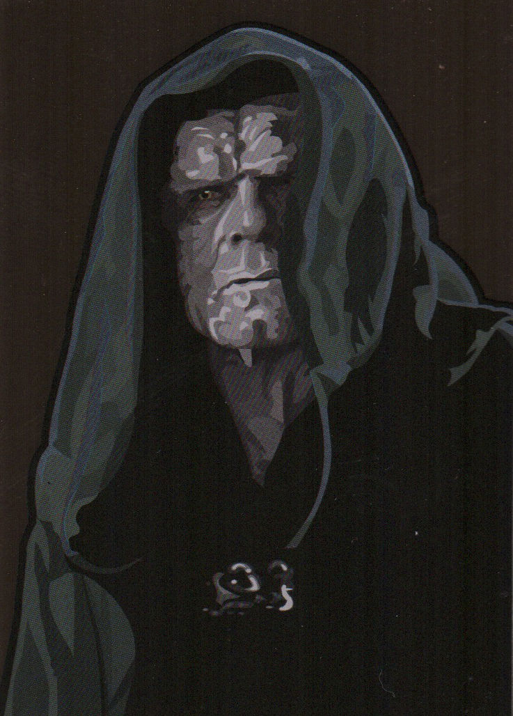 Thumbnail: Topps-Star Wars Galaxy Series 5-Bronze Foil Cards Set