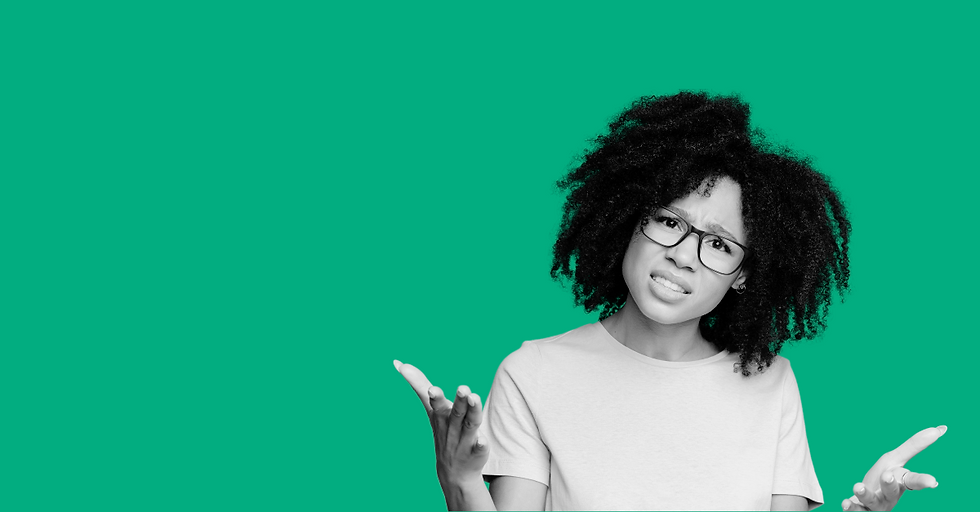 A woman looking confused - representing the way a customer feels when their brand expectation doesn't meet the reality of the brand experience