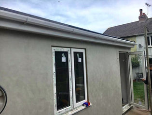 Converted house with new UPVC windows