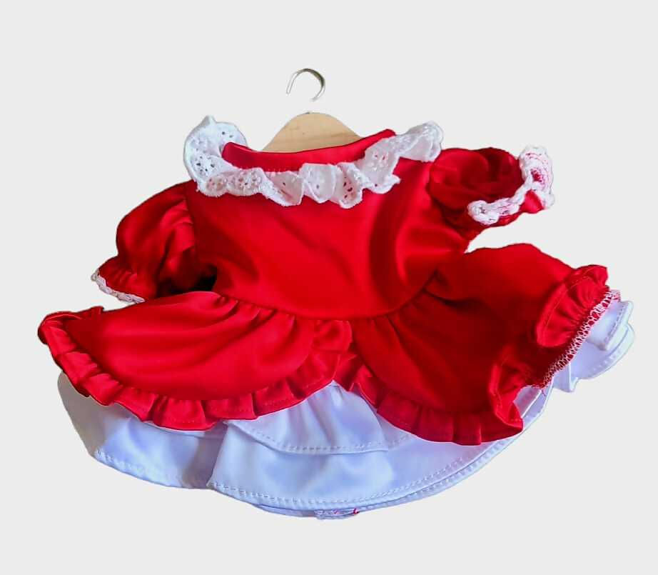 Red doll dress