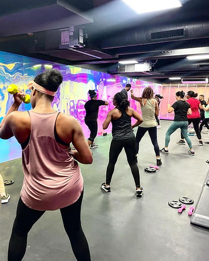 gym classes with members
