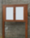A0 Double door on posts
