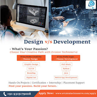 How to become a UI/UX designer without a degree – Evision Technoserve career guidance.