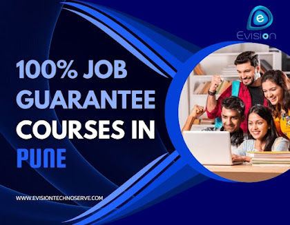 Students attending IT courses with placement support in Pune at Evision Technoserve