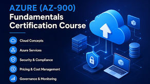 Microsoft Azure AZ-900 Fundamentals Certification Training Course by Evision Technoserve with cloud computing concepts and hands-on learning