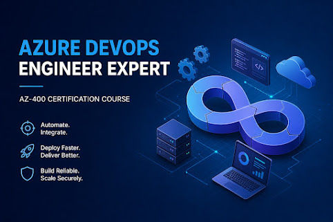 Azure DevOps AZ-400 Certification Training by Evision Technoserve covering CI/CD, automation, and DevOps tools