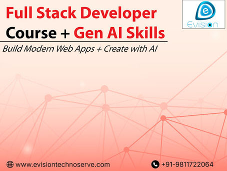 One of the most compelling combinations today is Full-Stack Development intersected with Generative AI.