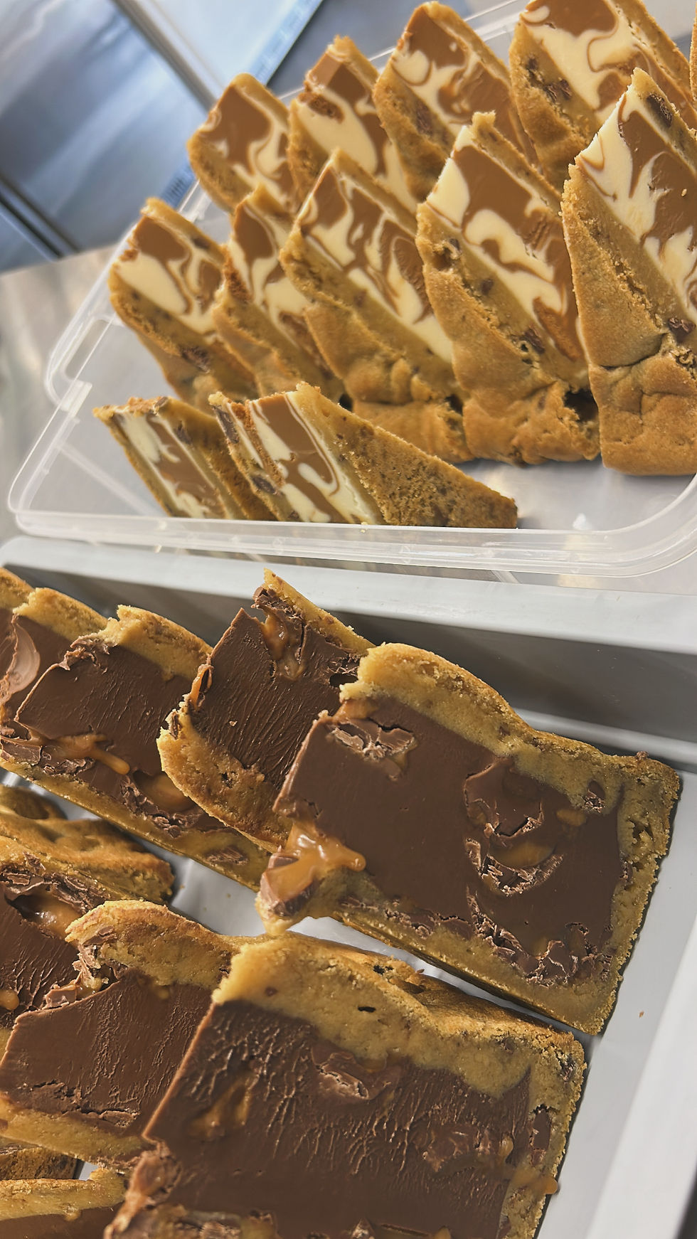 Caramel Egg Cookie Pie