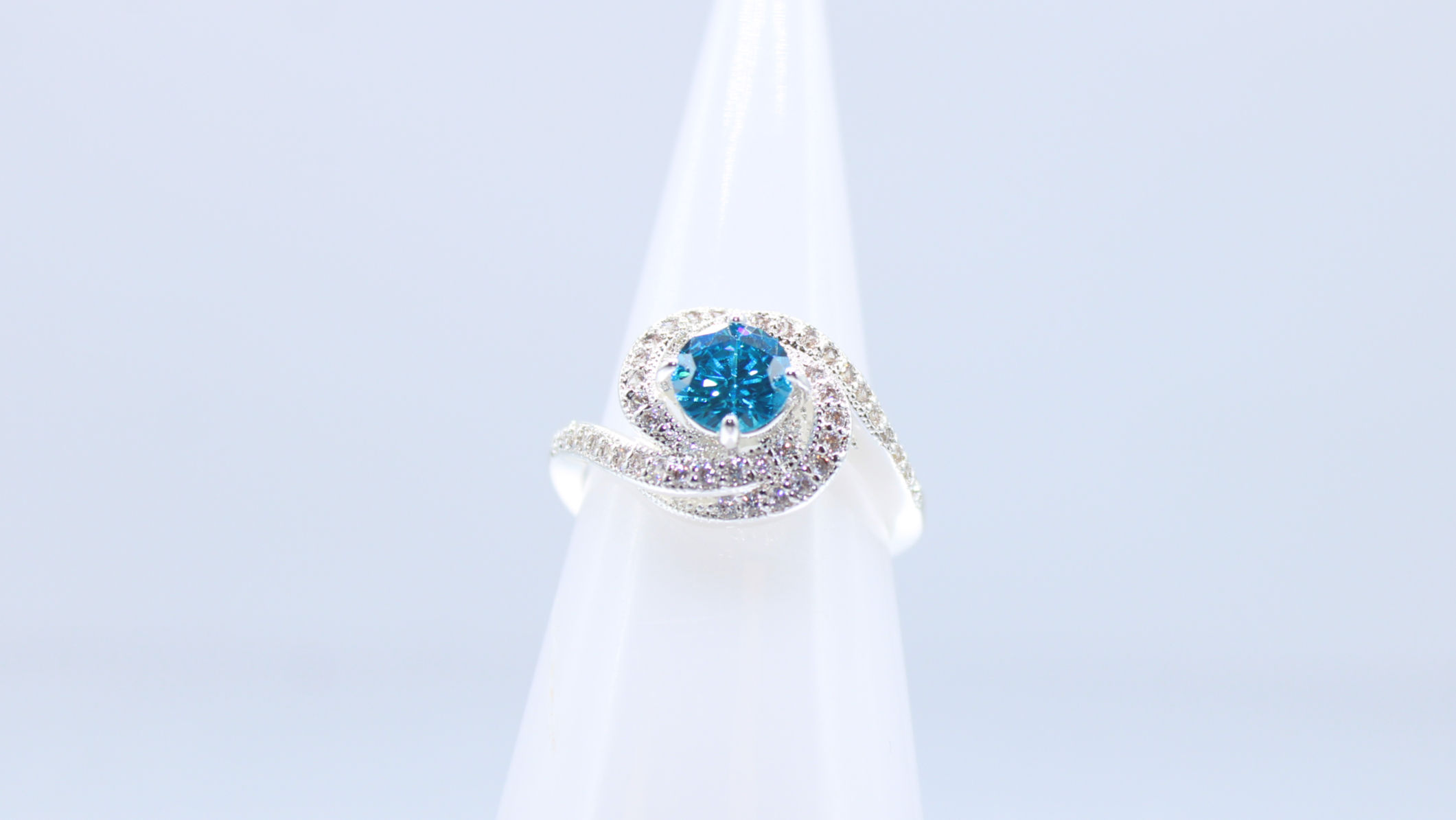 Blue Topaz - Design 10 Ring