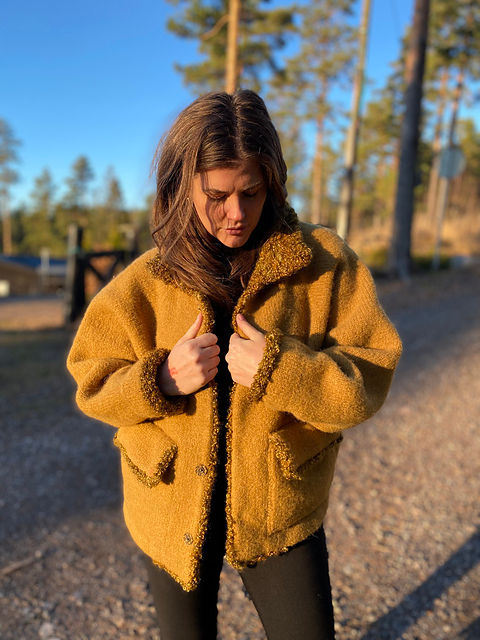 Curly Cuff Jacket