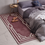 Thumbnail: Lumos Jacquard Mini Rug (Color: Wine)