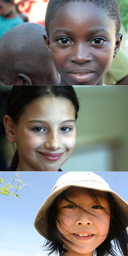 our treasure of black, white, and yellow