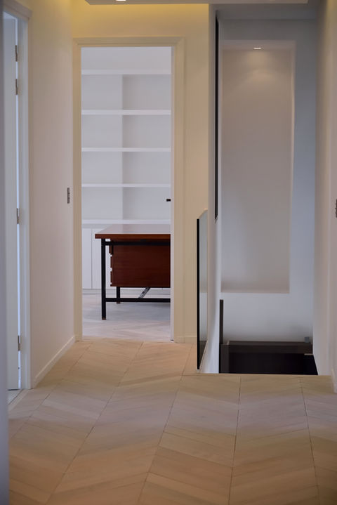 Photo d'un espace rénové